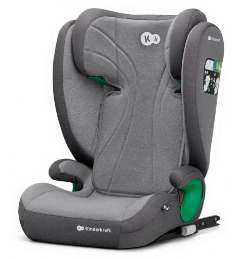 Kinderkraft Junior Fix 2 - fotelik samochodowy isofix 15-36 | Rocket Grey